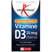 Lucovitaal Vitamine D3 25mcg