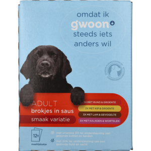 G'woon Hond Pouch Saus