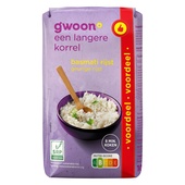 g'woon rijst basmati