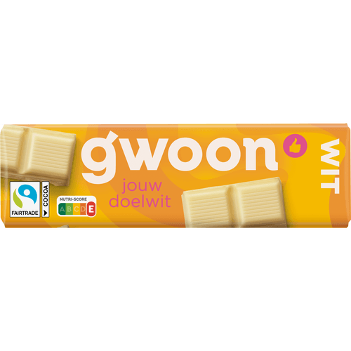 G'woon Chocoladereep wit