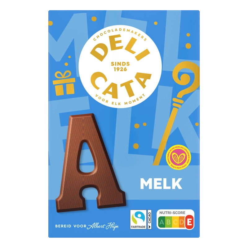 Delicata Chocoladeletter melk A