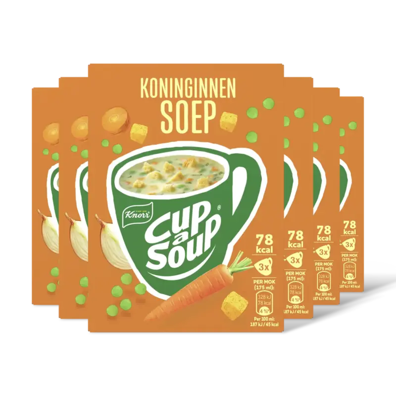 Knorr Cup-a-soup koninginnensoep 6-pack