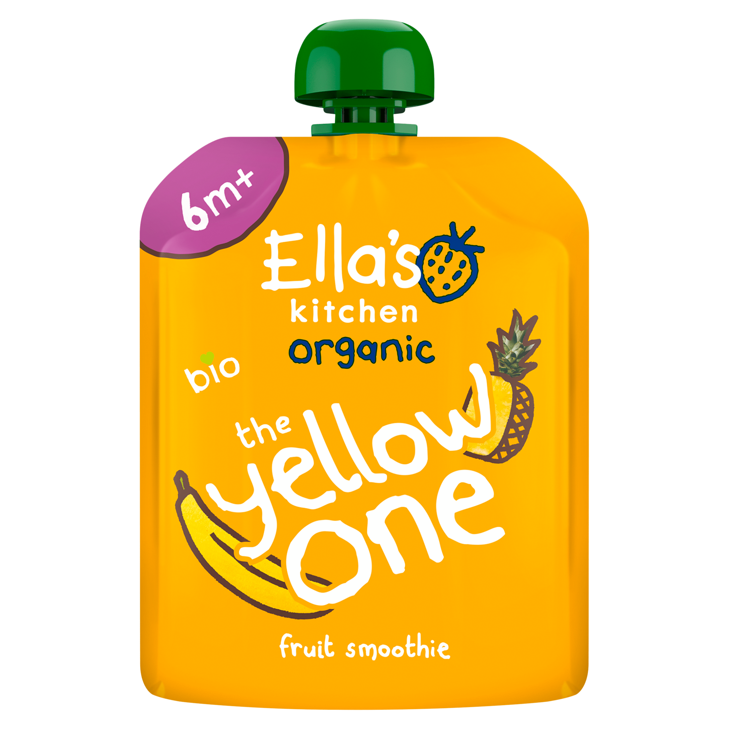 Ella's Kitchen Knijpfruit smoothie the yellow one 6m+