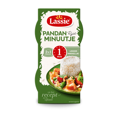 Lassie Pandan rijst minuutje 2 stuks