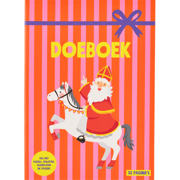Doeboek Vol met Puzzels Spelletjes Kleurplaten en Stickers