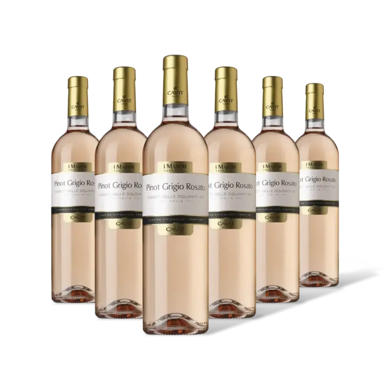 Mastri Vernacoli Pinot Grigio Rosato 6 flessen