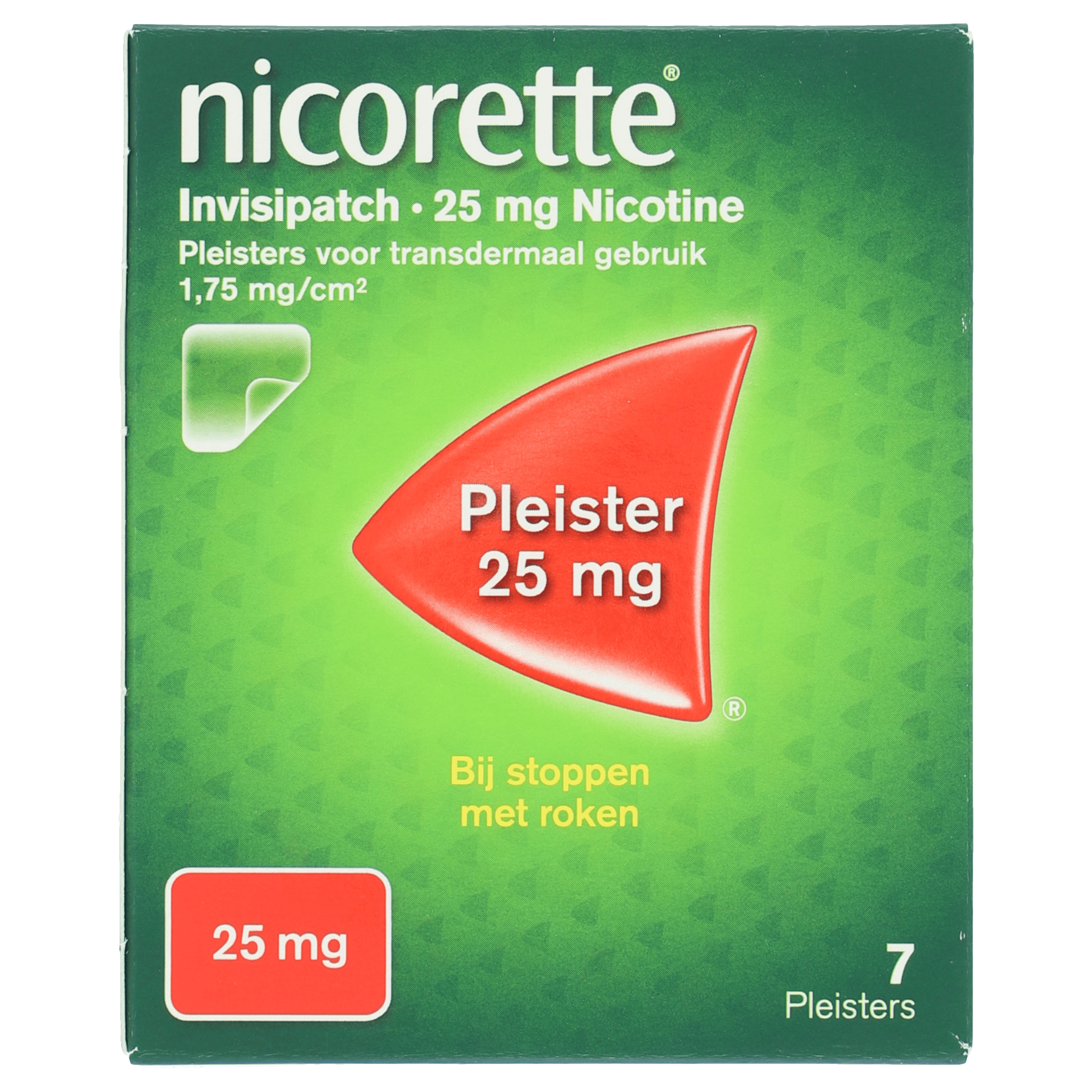 Nicorette Invisi Pleister 25mg