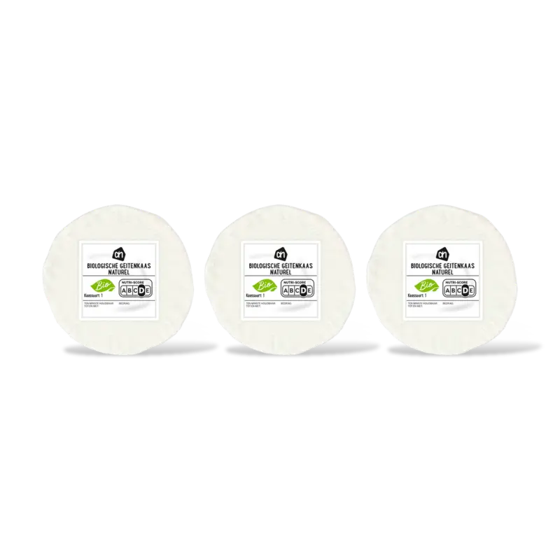 AH Biologisch Geitenkaas naturel 48+ 3-pack