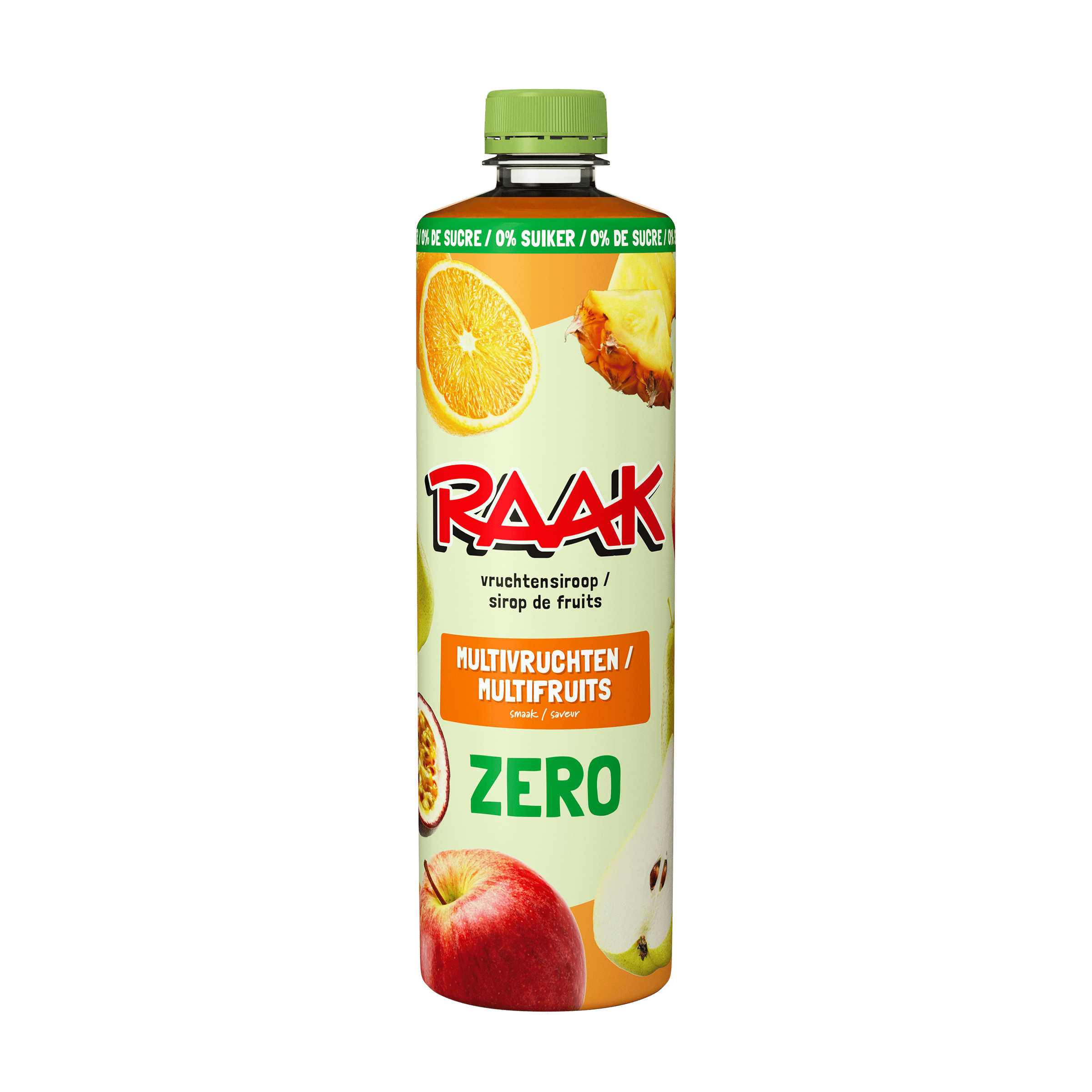 Raak Vruchtensiroop multivruchten zero