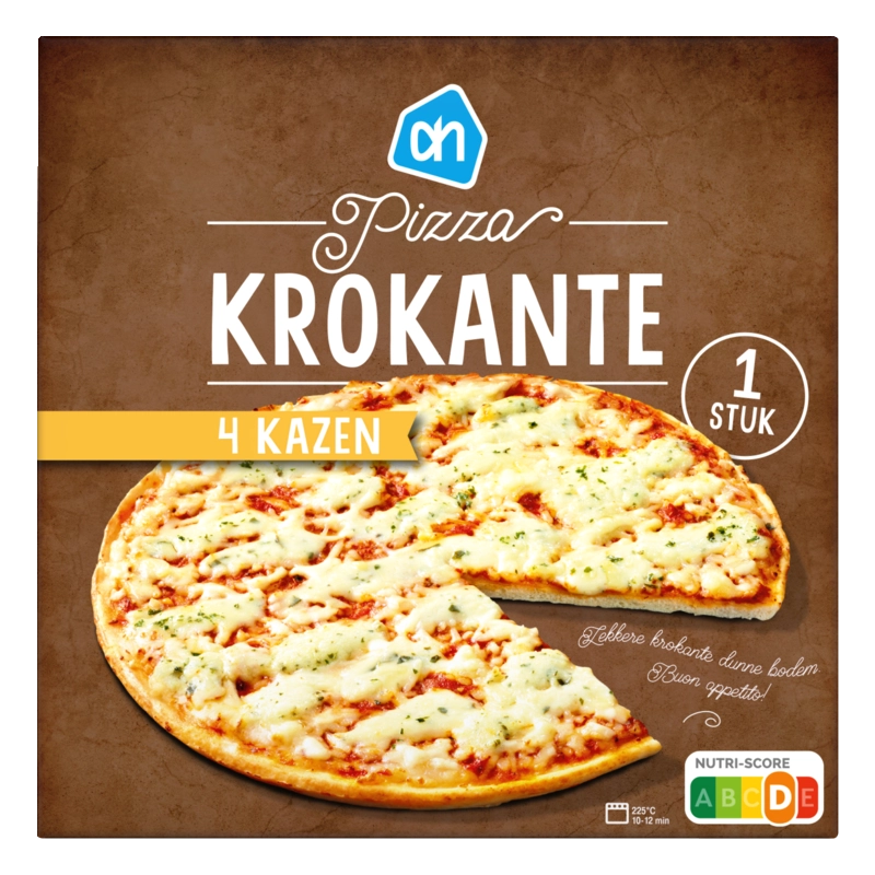 AH Pizza krokante 4 kazen