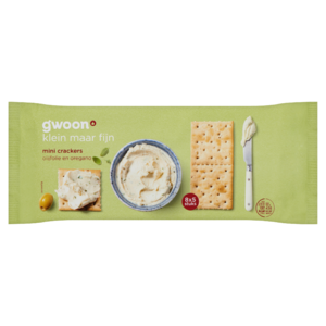 G'woon Crackers Olijf Oregano