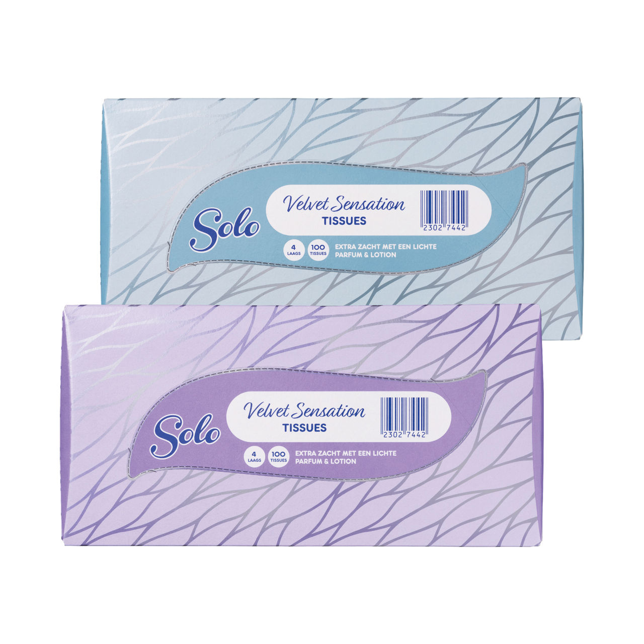 Tissues 4-laags met lotion 100 vel