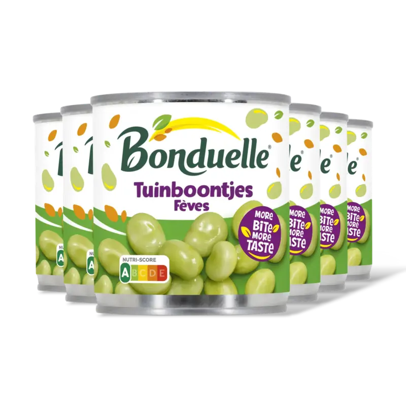 Bonduelle Bonduelle Tuinboontjes 6-pack