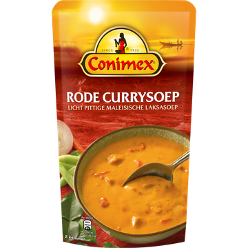 Conimex Rode Currysoep Zak 570 ml