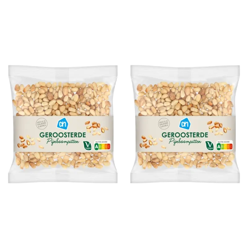 AH Geroosterde pijnboompitten 2-pack
