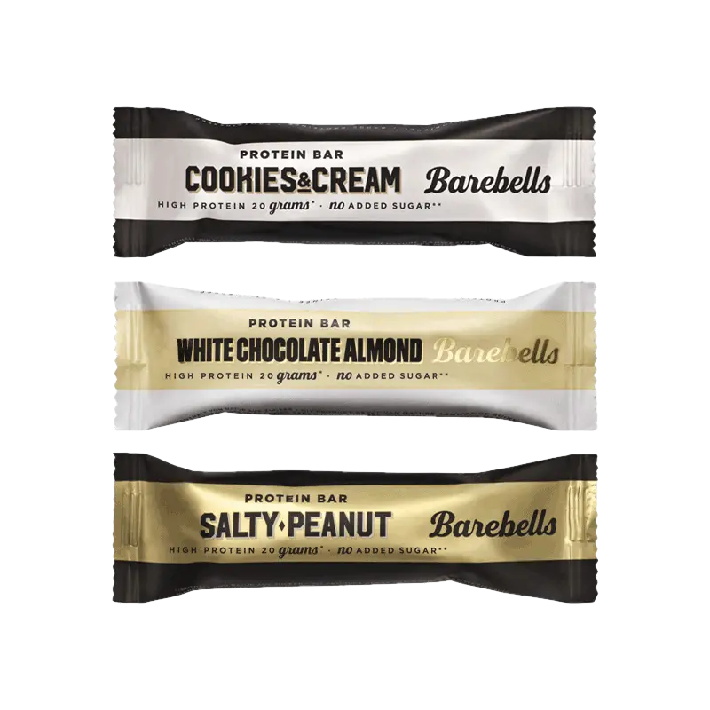 Barebells proteïnerepen combi pakket regular