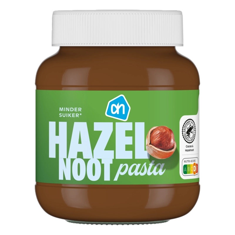 AH Hazelnootpasta zonder toegevoegde suiker