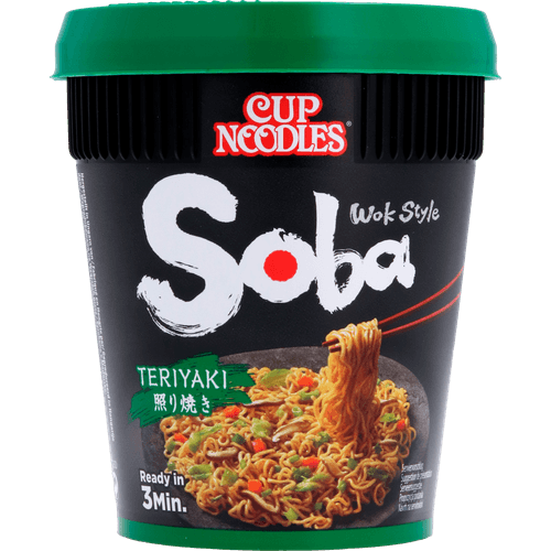 Nissin Soba noodles teriyaki
