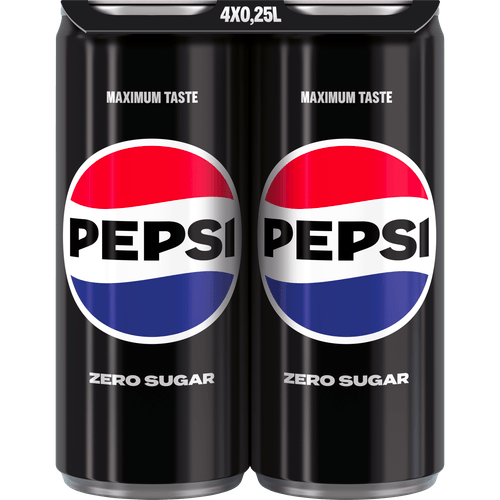 Pepsi Zero 4x25 cl
