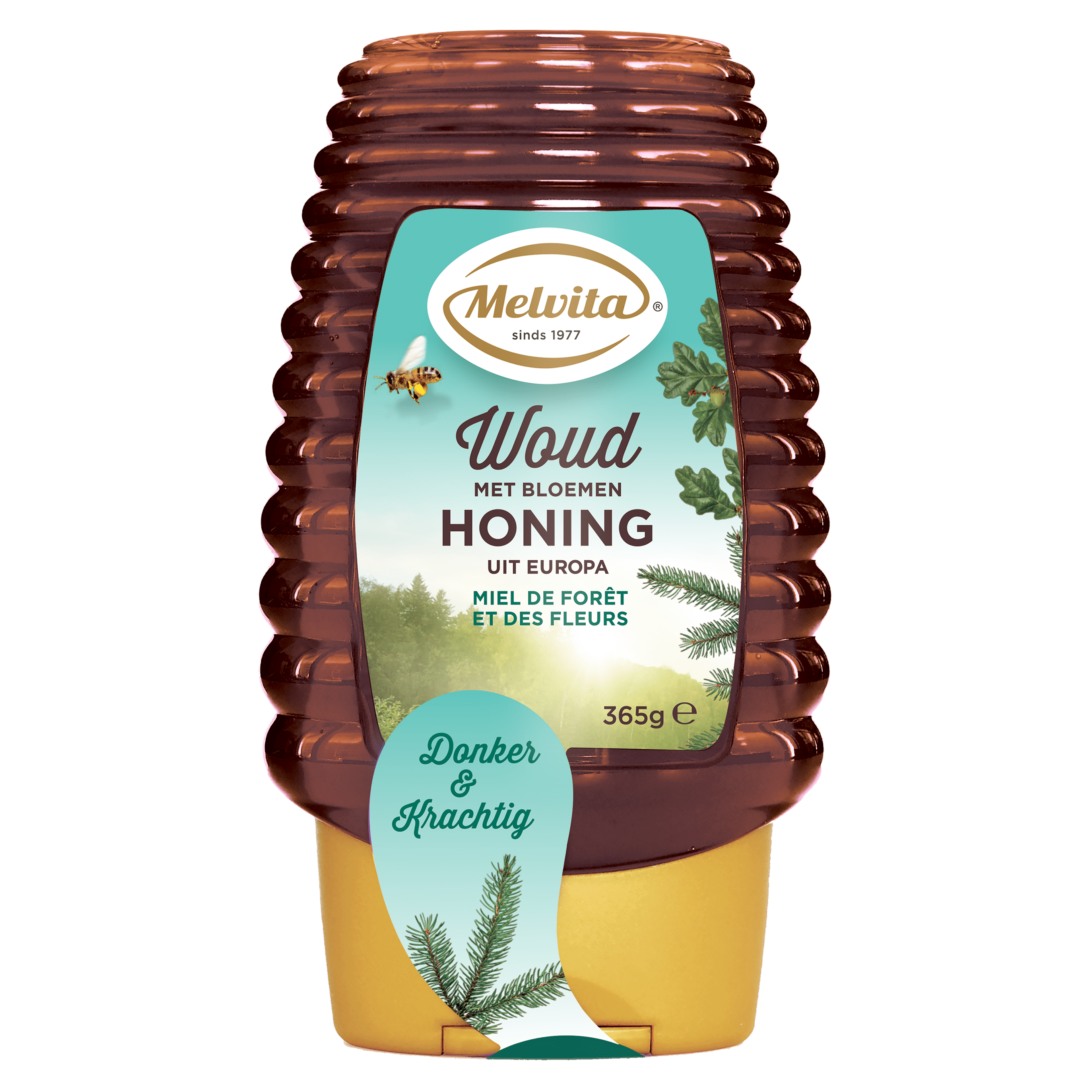 Melvita Woudhoning met bloemen