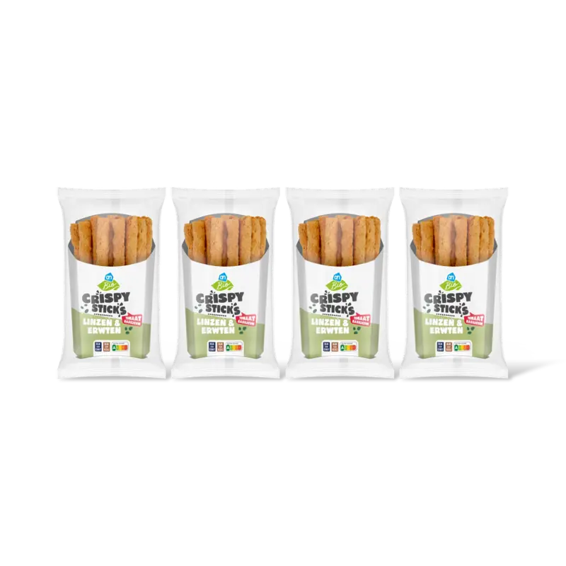 AH Biologisch Peulvruchtensticks tomaat basillicum 4pk