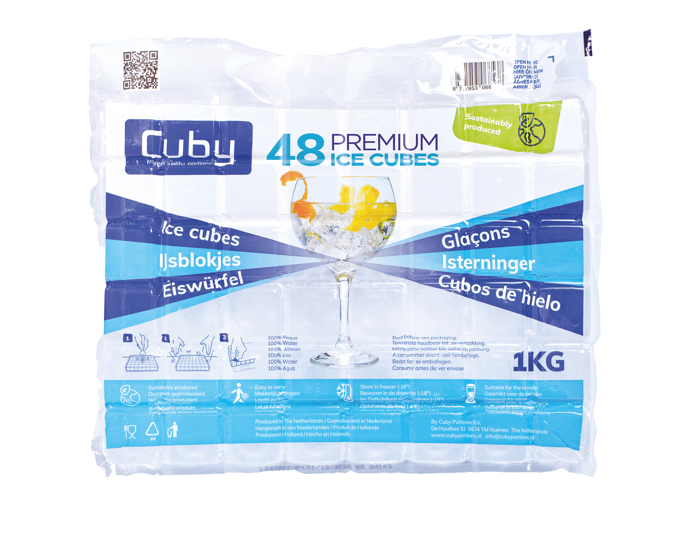 CUBY ijsblokjes