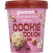 g'woon ijsbeker cookie dough