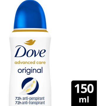 Dove Advanced Care Anti-Transpirant Deodorant Spray Original 150 ml