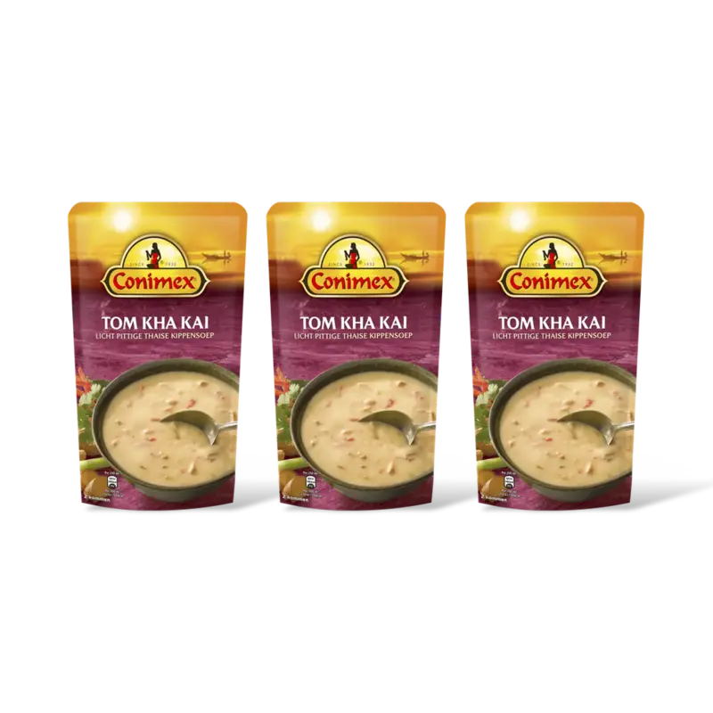 Conimex Tom kha kai soep 3-pack
