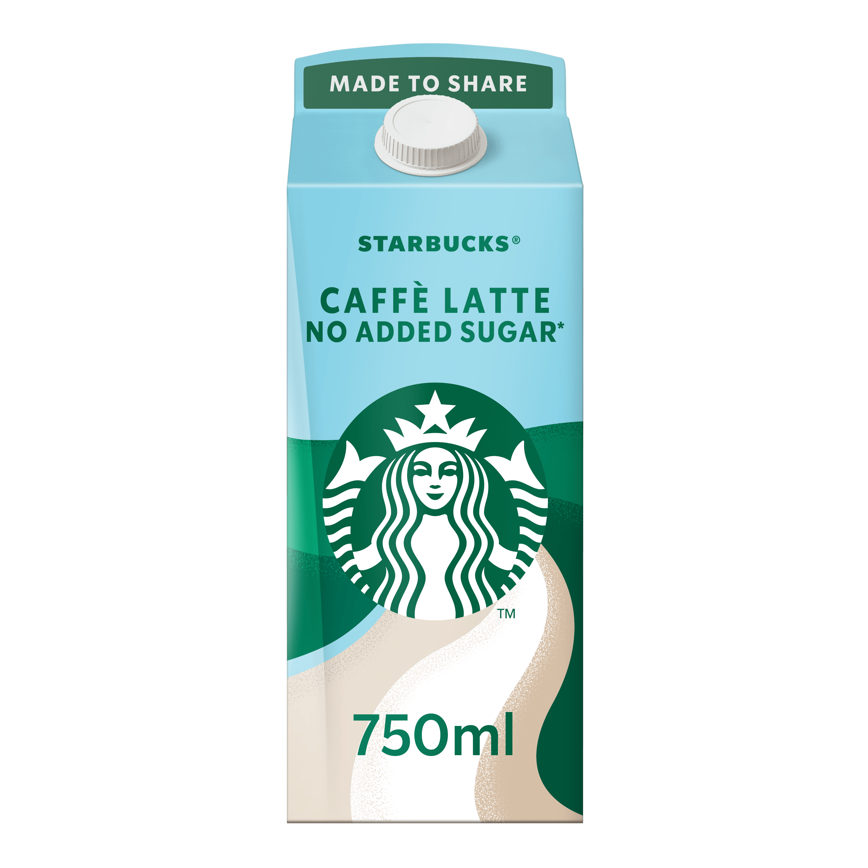 Starbucks Caffe latte no added sugar ijskoffie