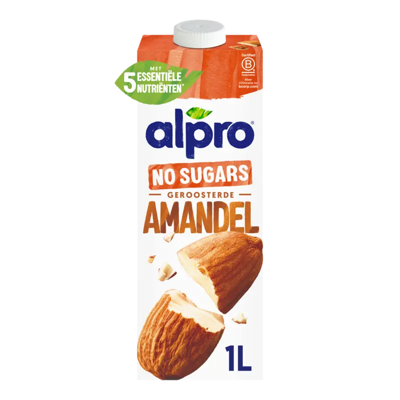 Alpro Amandeldrink geroosterd zonder suikers