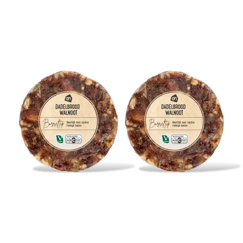 AH Dadelbrood met walnoot 2-pack