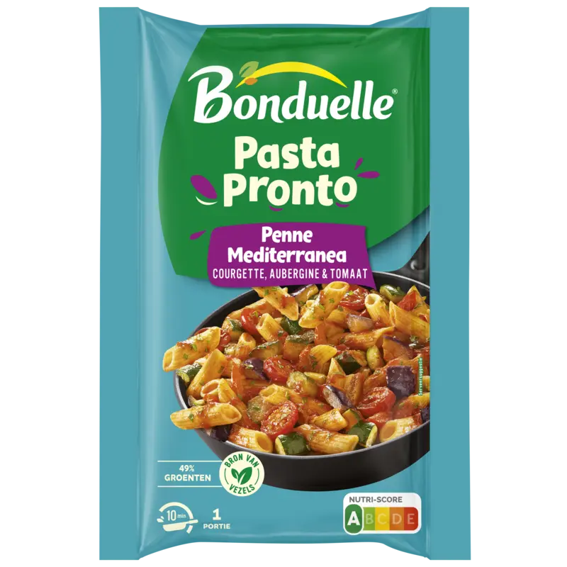 Bonduelle Pasta pronto penne mediterrane groenten