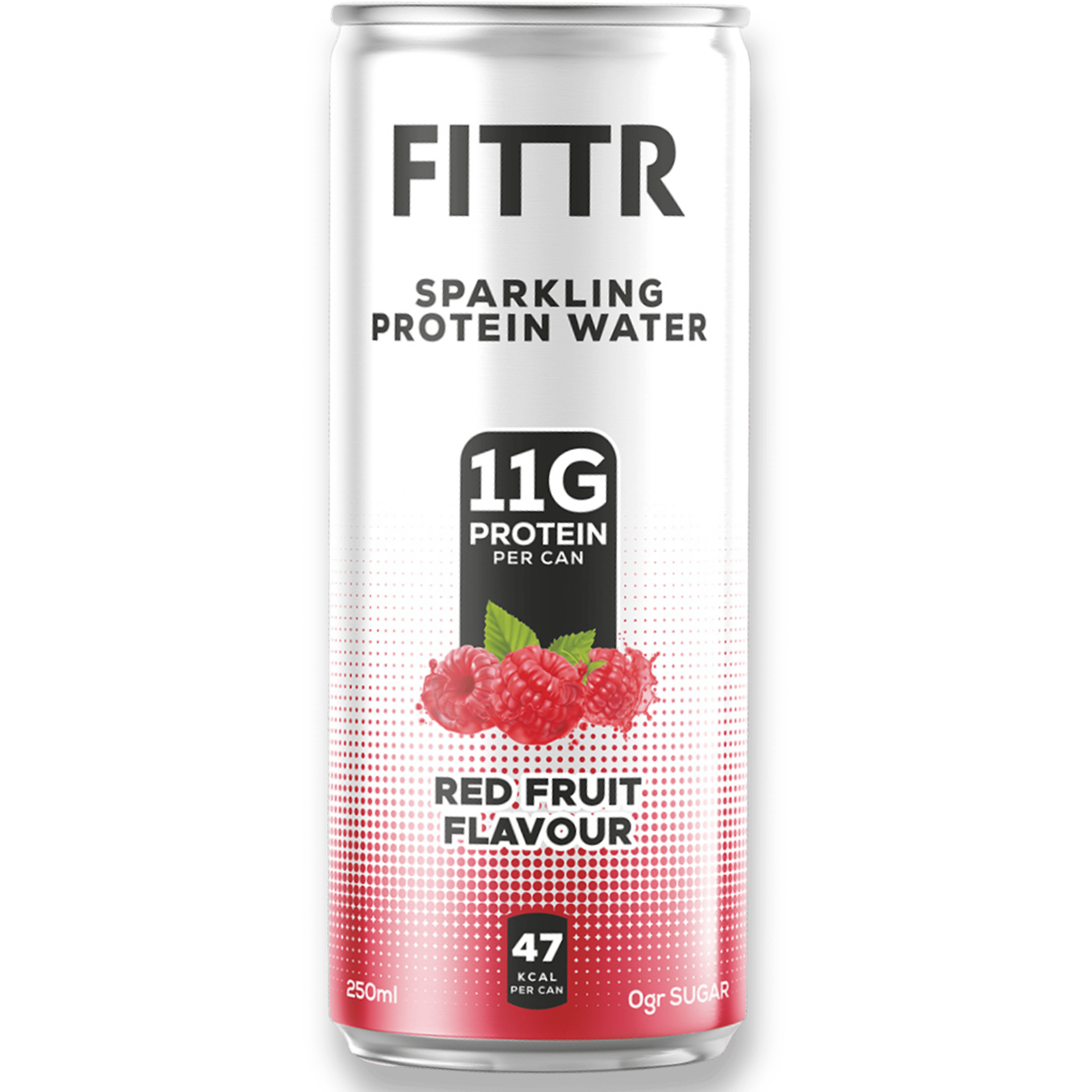 Fittr Sparkling Protein Water Red Fruit
