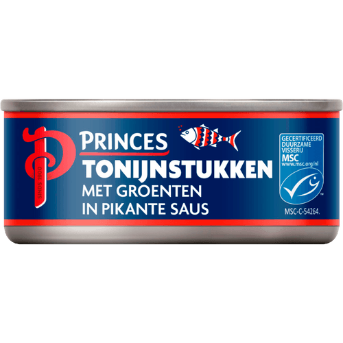 Princes Tonijnstukken met groenten