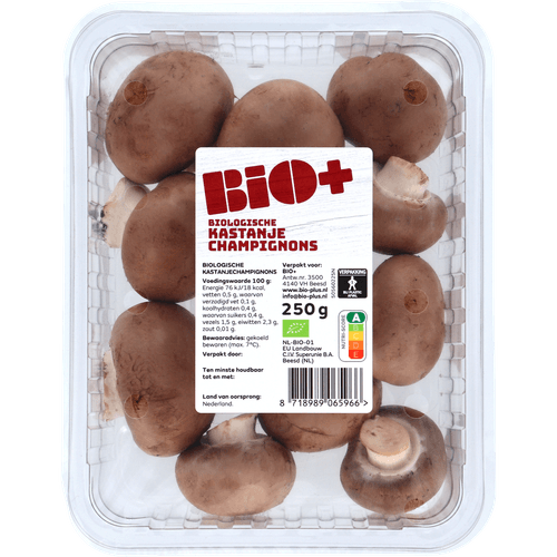 Bio+ Kastanje champignons bio