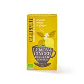 Clipper Biologische Thee Organic Lemon & Ginger Infusion Tea