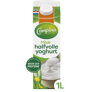 Campina Milde Halfvolle Yoghurt 1 L