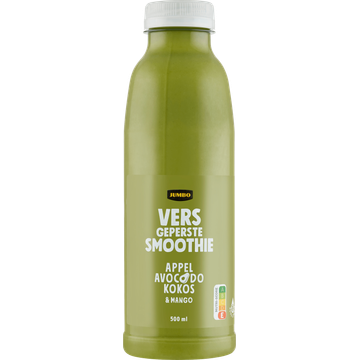 Jumbo Vers Geperste Smoothie Appel, Avocado, Kokos & Mango 500 ml