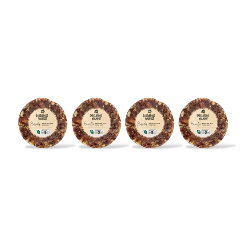 AH Dadelbrood met walnoot 4-pack