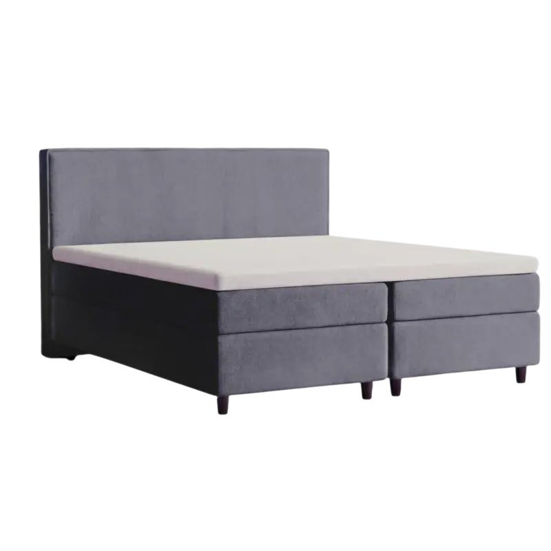 HappyBed Boxspring set 160x200 antraciet