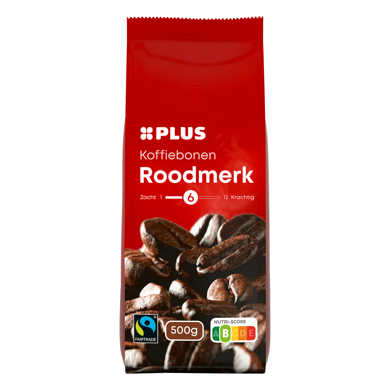 PLUS Koffiebonen Roodmerk Fairtrade