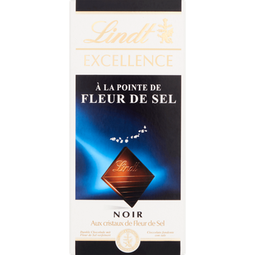 Lindt Excellence Noir met Zeezout 100 g