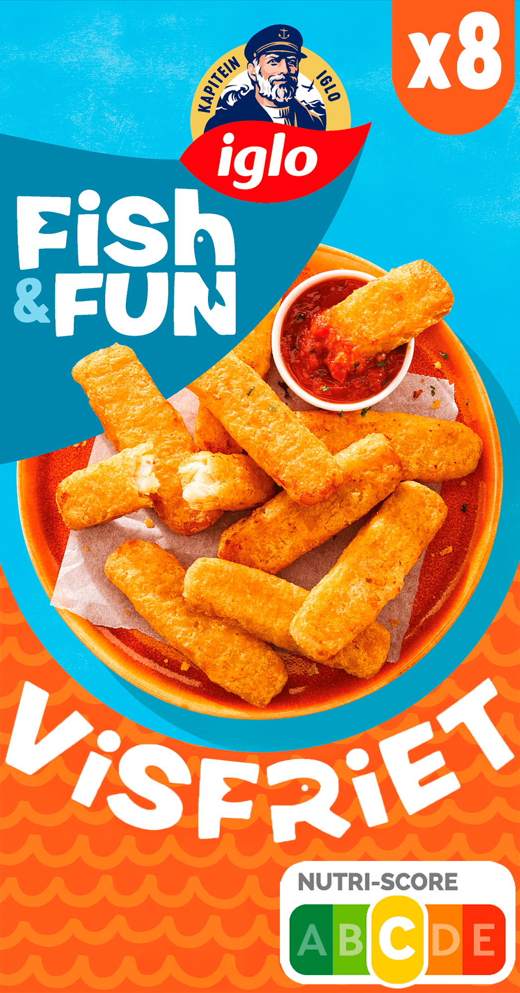 Iglo Fish & Fun Visfriet