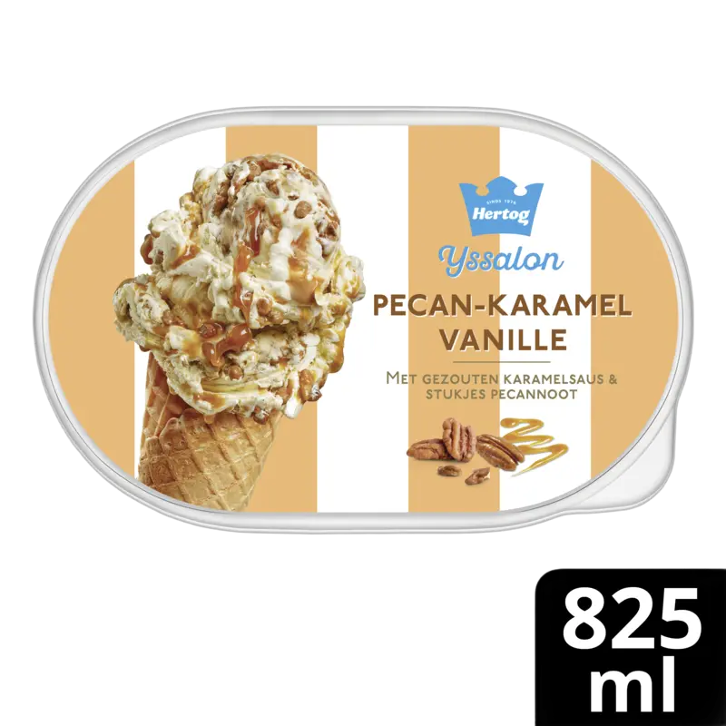 Hertog Ijssalon pecan-karamel vanille