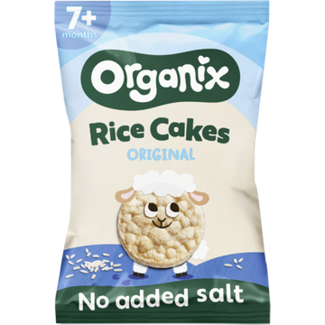 Organix Rice Cakes Original 7+M 40 g