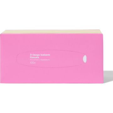 HEMA Balsem Tissues 3-Laags 100 Stuks