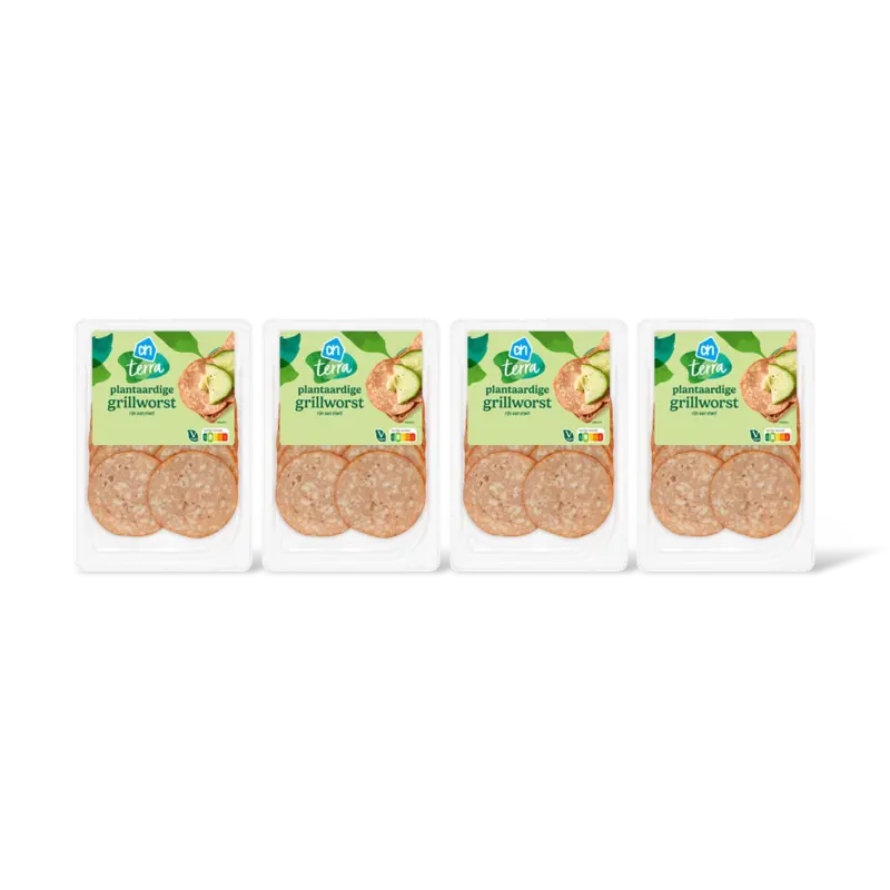 AH Terra Plantaardige grillworst 4-pack