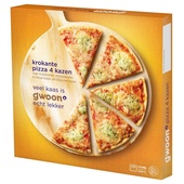 g'woon krokante pizza 4-kazen