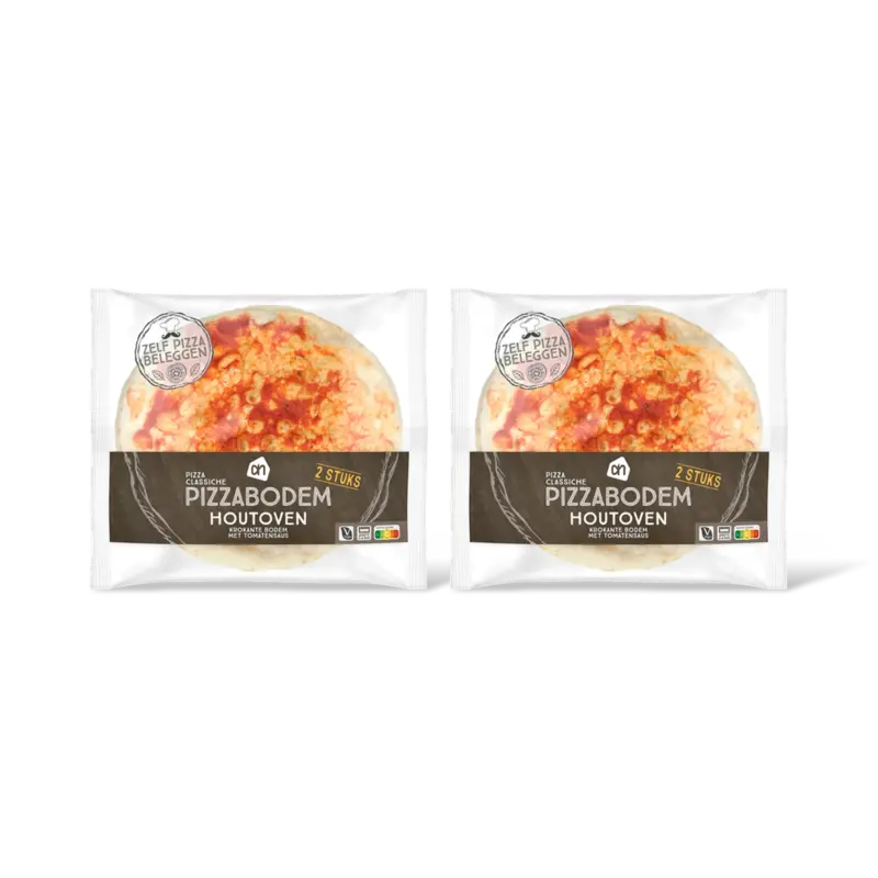 AH Pizzabodem houtoven 2-pack